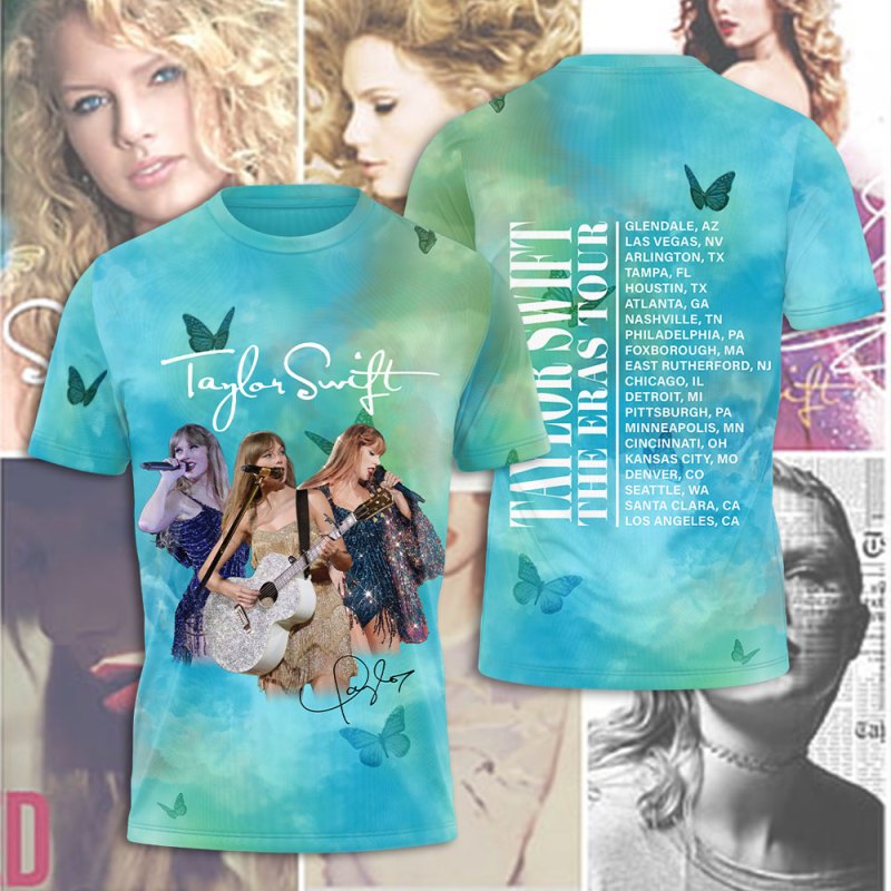 TW Tshirt NGHIAVT0371 Taylor Swift Premium 3D T-Shirt IFDD3DTS0009 Idea Fanatic