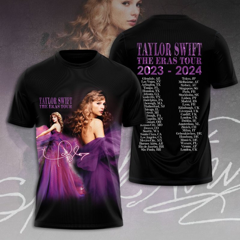 TW Tshirt NGHIAVT0372 Taylor Swift Combo 3D Apparels IFDDCLEC0196 Idea Fanatic