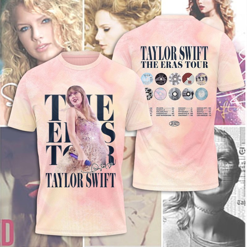 TW Tshirt NGHIAVT0396 Taylor Swift Combo 3D Apparels IFDDCLEC0201 Idea Fanatic