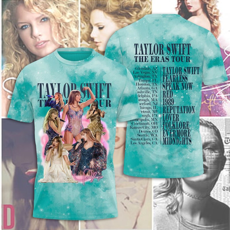 TW Tshirt NGHIAVT0401 Taylor Swift Combo 3D Apparels IFDDCLEC0132 Idea Fanatic