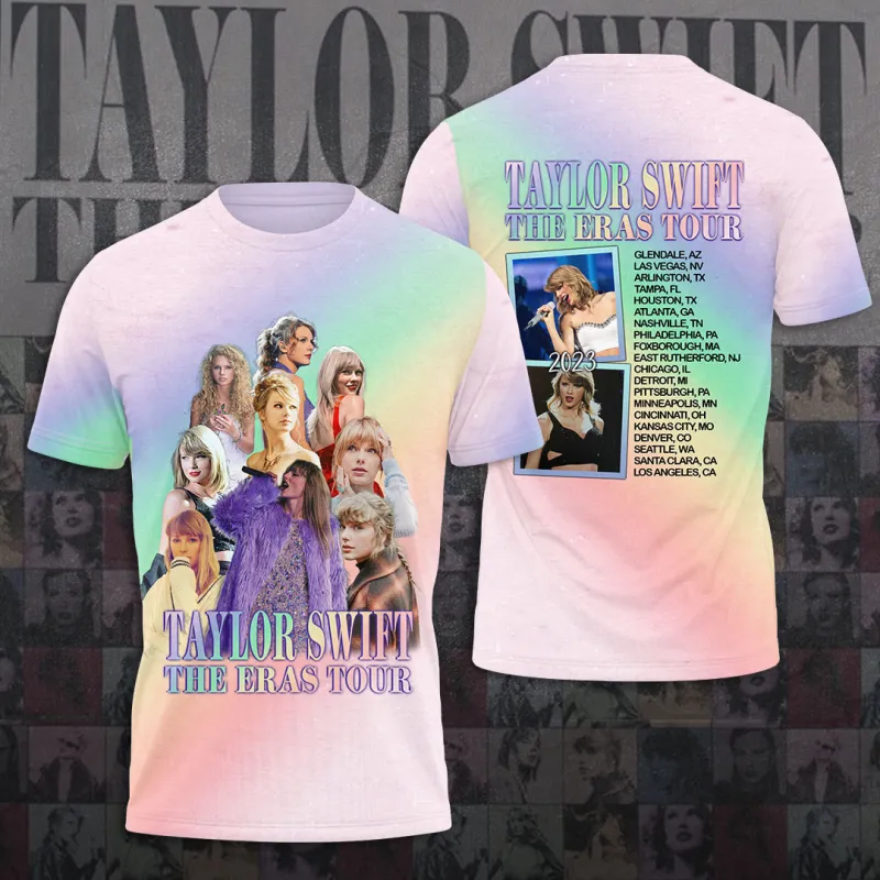 TW Tshirt NGHIAVT0403 Taylor Swift Combo 3D Apparels IFDDCLEC0134 Idea Fanatic