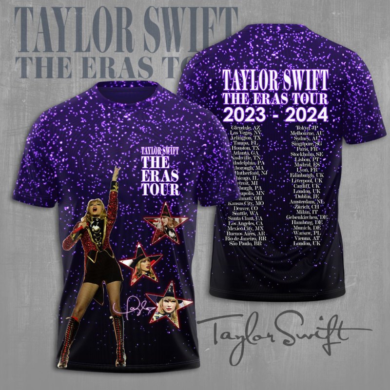 TW Tshirt NGHIAVT0461 Taylor Swift Combo 3D Apparels IFDDCLEC0160 Idea Fanatic