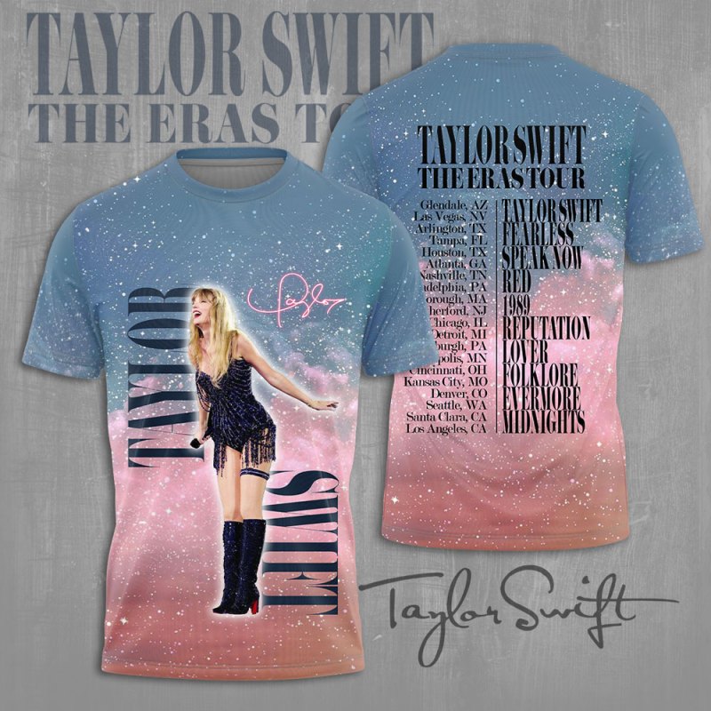 TW Tshirt NGHIAVT0574 Taylor Swift Combo 3D Apparels IFDDCLEC0168 Idea Fanatic