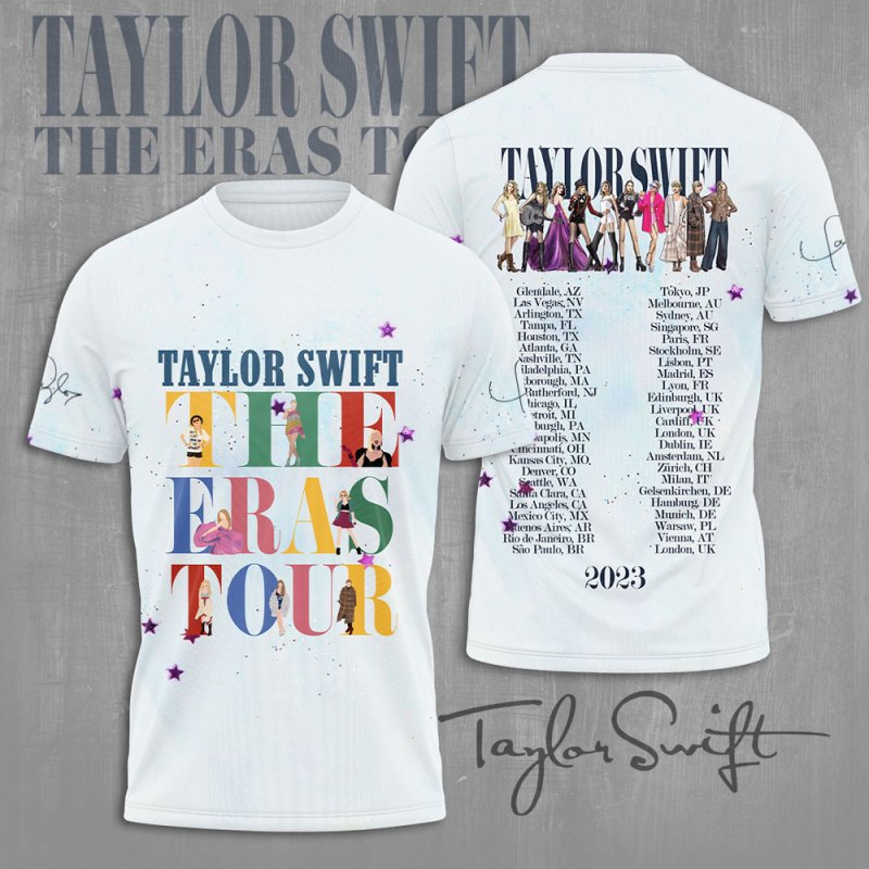 TW Tshirt NGHIAVT0624 Taylor Swift Combo 3D Apparels IFDDCLEC0175 Idea Fanatic