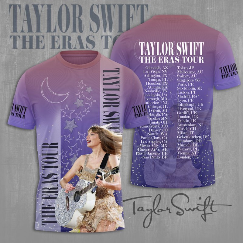 TW Tshirt NGHIAVT0676 Taylor Swift Combo 3D Apparels IFDDCLEC0177 Idea Fanatic