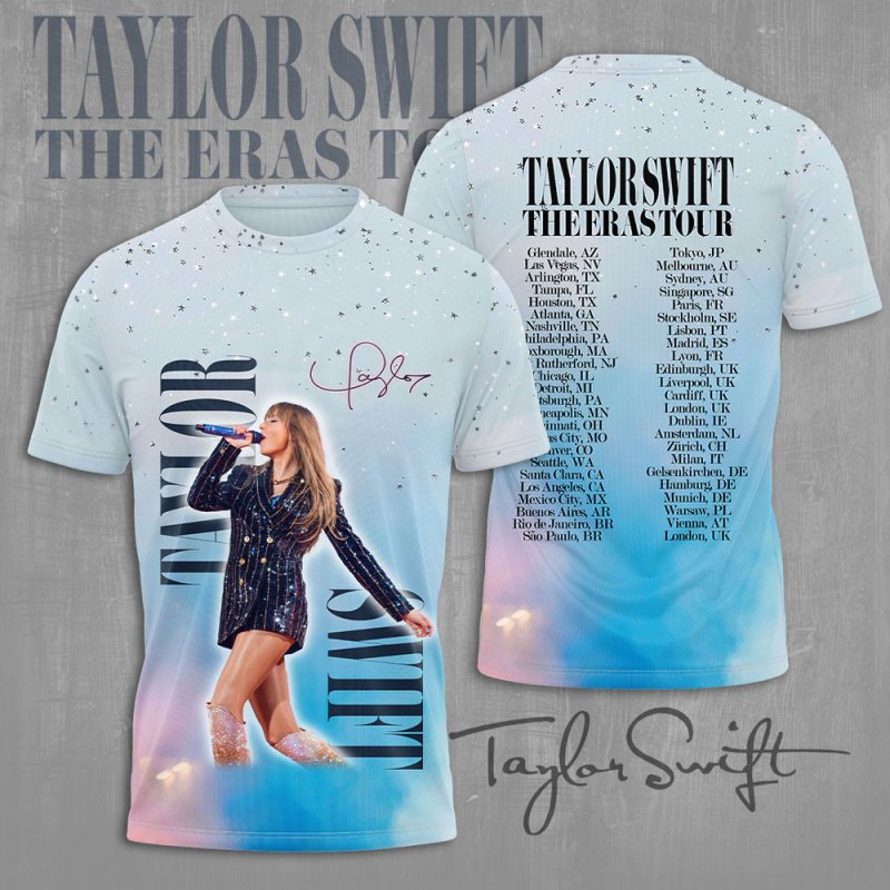 TW Tshirt NGHIAVT0777 Taylor Swift Combo 3D Apparels IFDDCLEC0210 Idea Fanatic