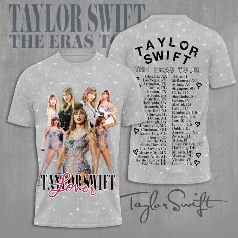 TW Tshirt NGHIAVT0811 Taylor Swift Combo 3D Apparels IFDDCLEC0212 Idea Fanatic