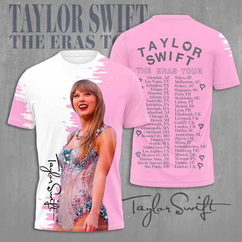 TW Tshirt NGHIAVT0988 Taylor Swift Combo 3D Apparels IFDDCLEC0217 Idea Fanatic