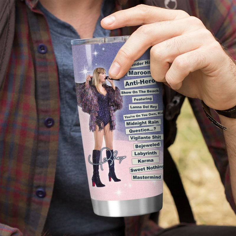 TW Tumbler Cup NGHIAVT0814 1 Taylor Swift Normal Tumbler Cup IFDDNTUM0065 Idea Fanatic