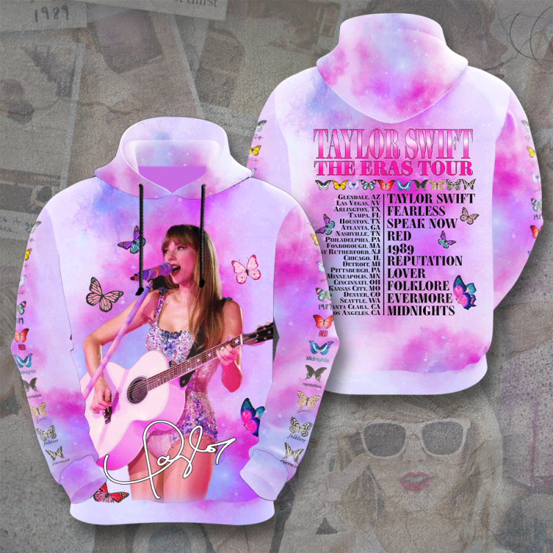 Taylor Swift 3D Apparel MAITM7461 hoodie Taylor Swift Combo 3D Apparels IFDDCLEC0334 Idea Fanatic