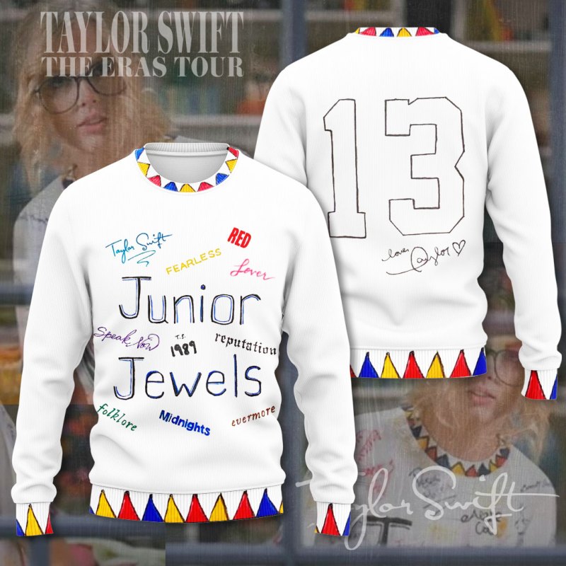 Taylor Swift 3D Apparels MAITM5030 Ugly Sweatshirt Taylor Swift Combo 3D Apparels IFDDCLEC0254 Idea Fanatic