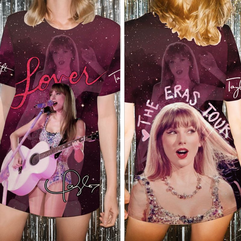 Taylor Swift 3D Apparels MAITM5088 Taylor Swift Combo 3D Apparels IFDDCLEC0259 Idea Fanatic