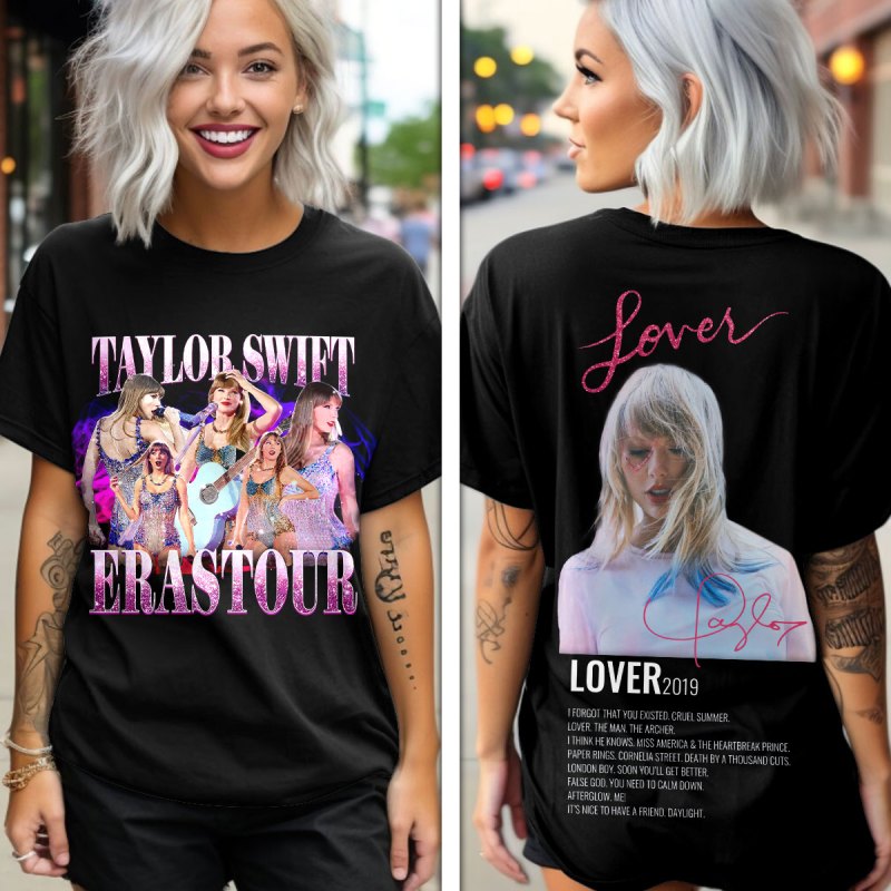 Taylor Swift 3D Apparels VANDH1816 Taylor Swift Combo 3D Apparels IFDDCLEC0244 Idea Fanatic