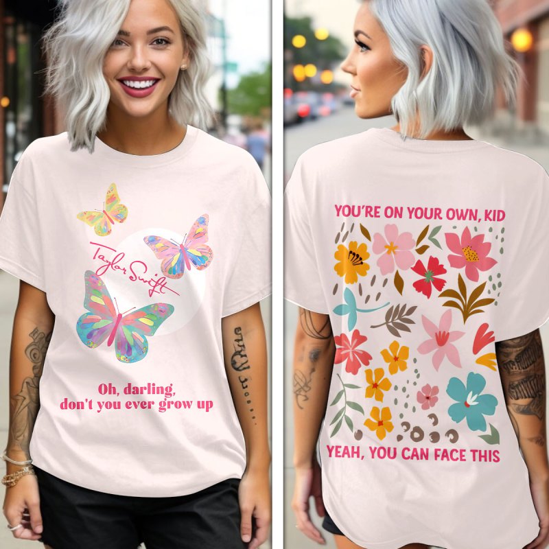 Taylor Swift 3D Apparels VANDH3329 Taylor Swift Combo 3D Apparels IFDDCLEC0266 Idea Fanatic