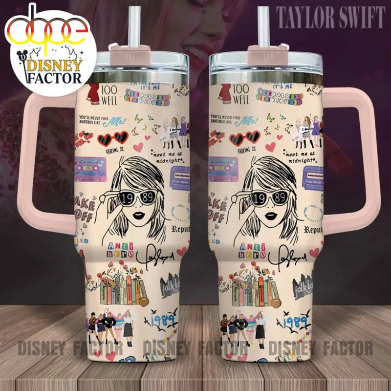 Taylor Swift 40oz Stanley Tumbler 1989 Swift Album Taylor Swift 1989 Swift Album 40oz Stanley Tumbler IDF168727 Idea Fanatic