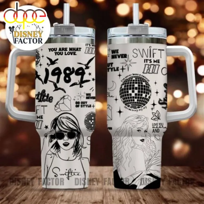 Taylor Swift 40oz Stanley Tumbler 1989 Taylor Swift Taylor Swift 1989 40oz Stanley Tumbler IDF168729 Idea Fanatic