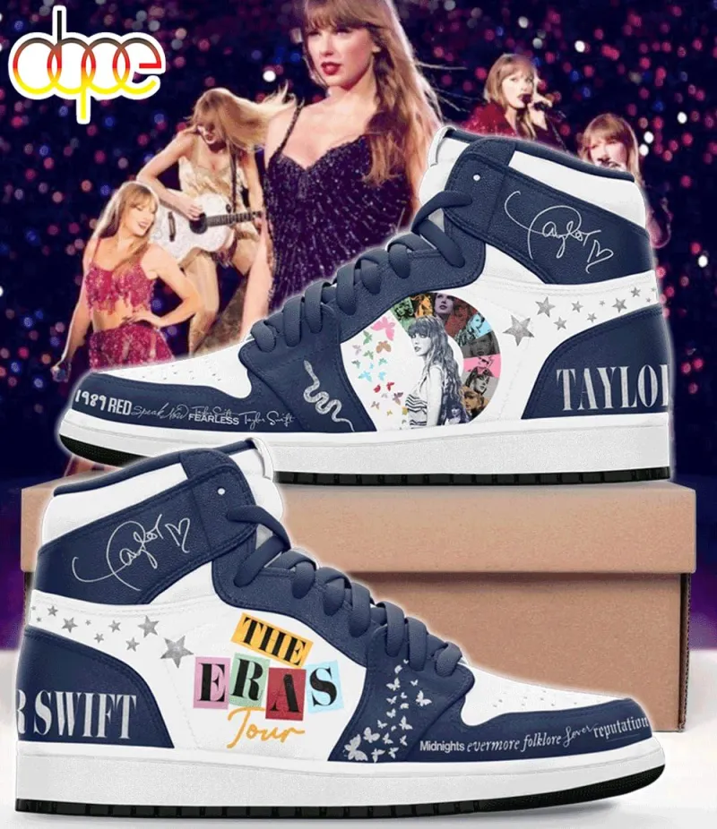 Taylor Swift Air Jordan 1 High Top Shoes Ver Taylor Swift Air Jordan 1 High Top Shoes IDF181413 Idea Fanatic