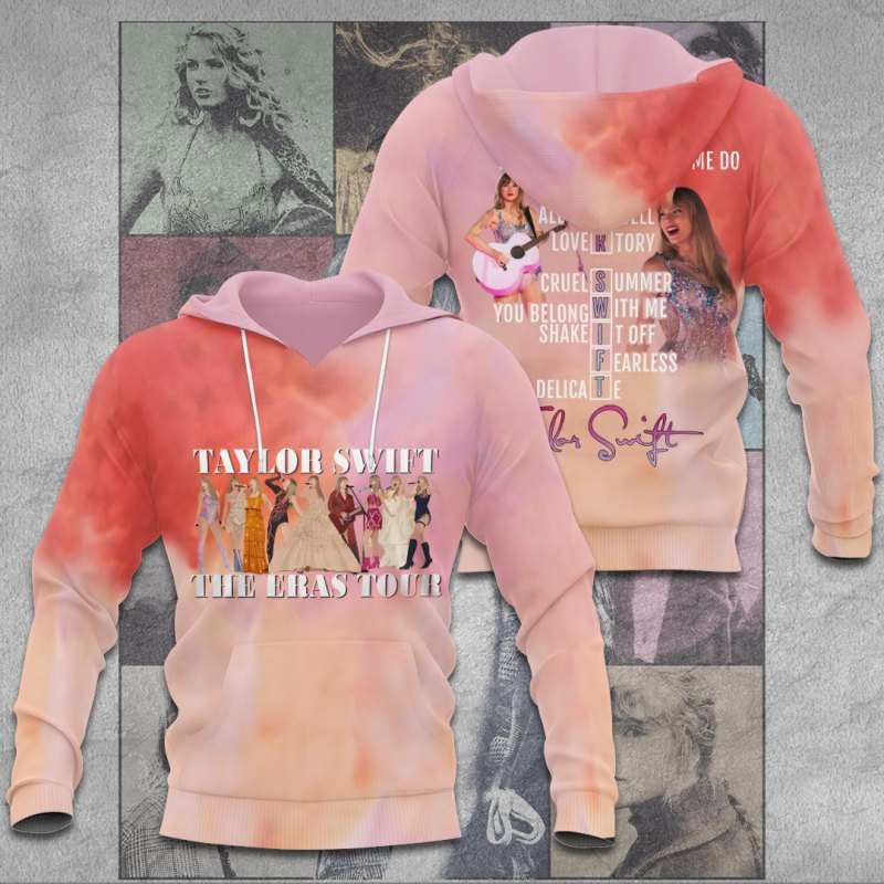 Taylor Swift Apparel TANTN8159 hoodie Taylor Swift Combo 3D Apparels IFDDCLEC0385 Idea Fanatic