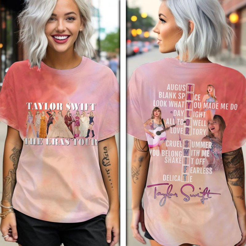 Taylor Swift Apparel TANTN8159 tshirt Taylor Swift Combo 3D Apparels IFDDCLEC0385 Idea Fanatic