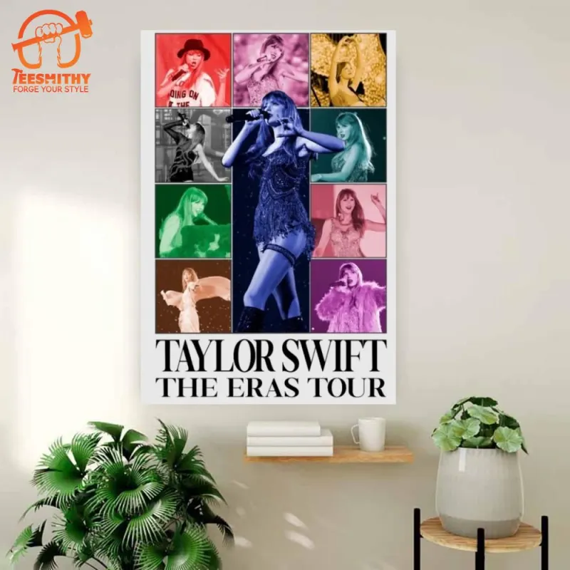 Taylor Swift Eras Tour 2023 2024 Poster Canvas Taylor Swift Eras Tour 2023-2024 Poster Canvas IDF76589 Idea Fanatic