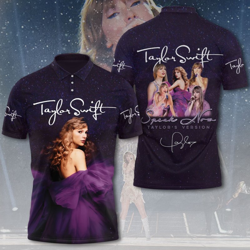 Taylor Swift HOATT3675 POLO SHIRT Taylor Swift Combo 3D Apparels IFDDCLEC0189 Idea Fanatic