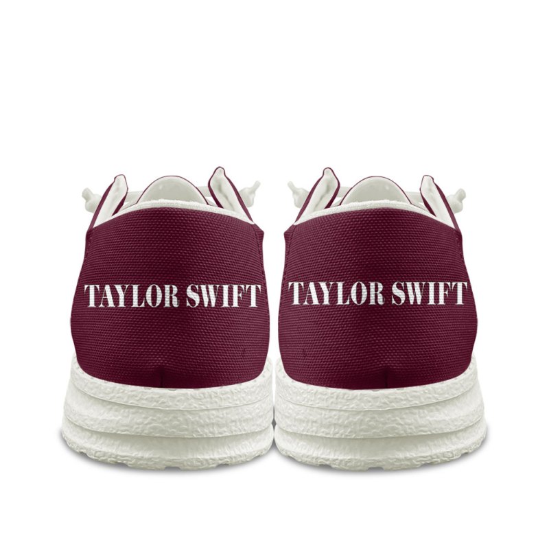 Taylor Swift Hey Dude Shoes VANDH1274 4 Taylor Swift Custom Hey Dude Shoes IFDDDUDE0001 Idea Fanatic