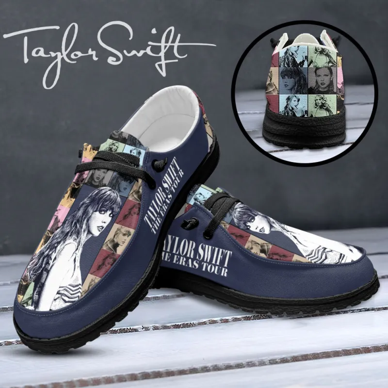 Taylor Swift Hey Dude Shoes VANDH1280 1 Taylor Swift Custom Hey Dude Shoes IFDDDUDE0002 Idea Fanatic