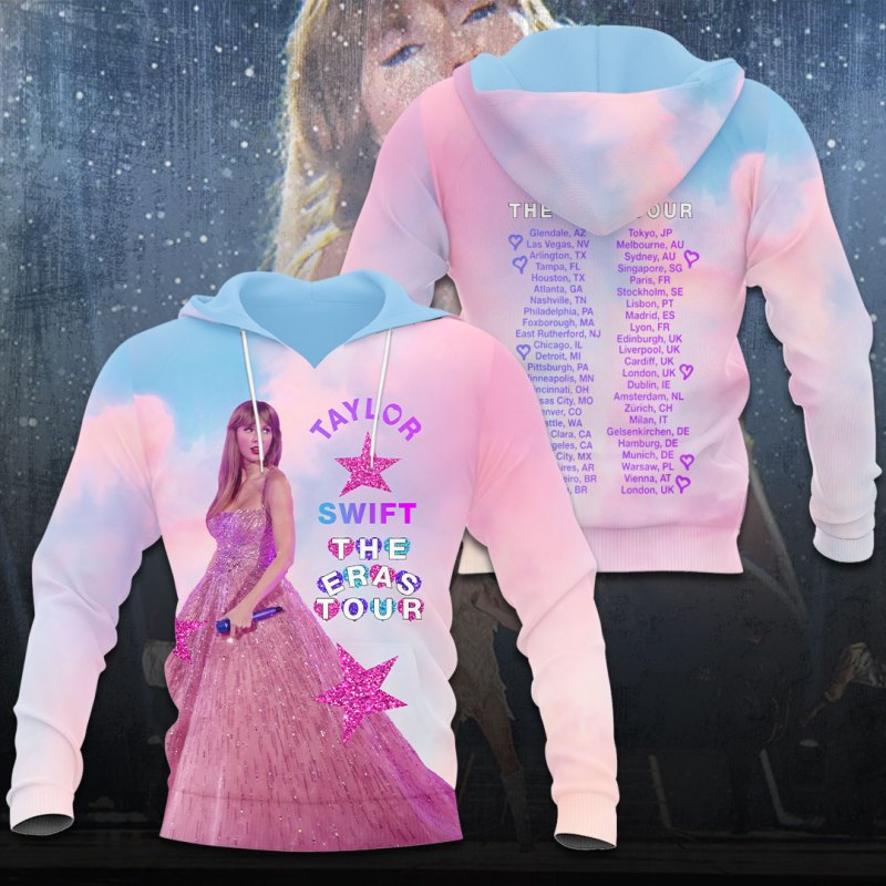 Taylor Swift Hoodie HOATT3819 Taylor Swift Combo 3D Apparels IFDDCLEC0138 Idea Fanatic