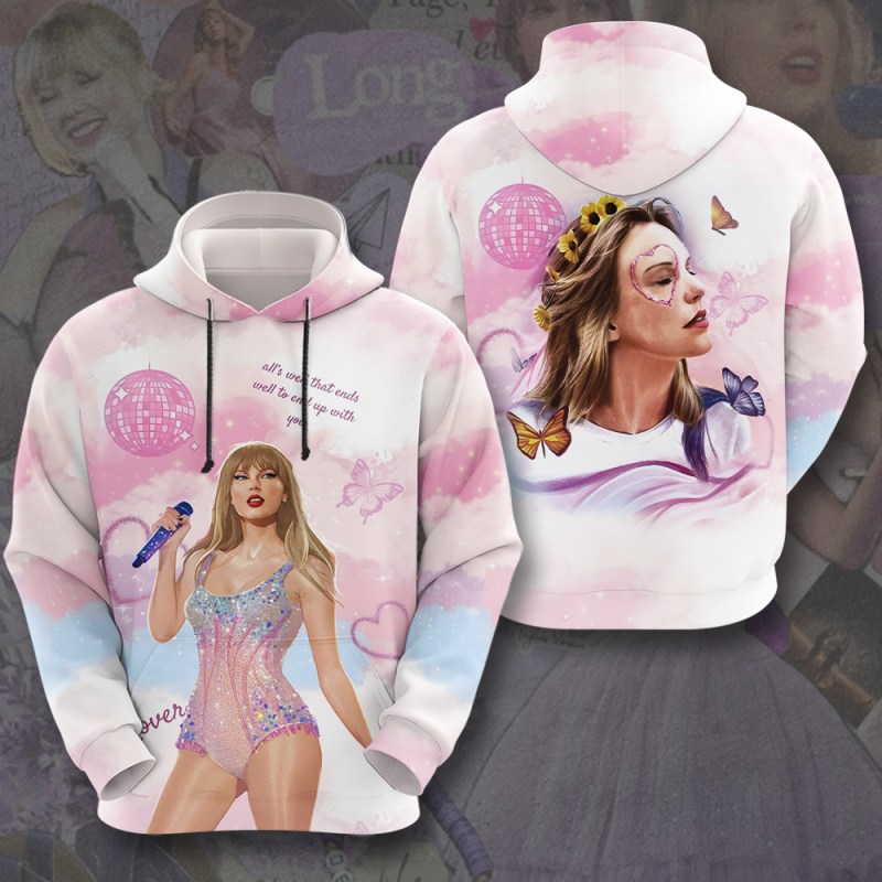 Taylor Swift Hoodie MAITM7657 Taylor Swift Combo 3D Apparels IFDDCLEC0338 Idea Fanatic