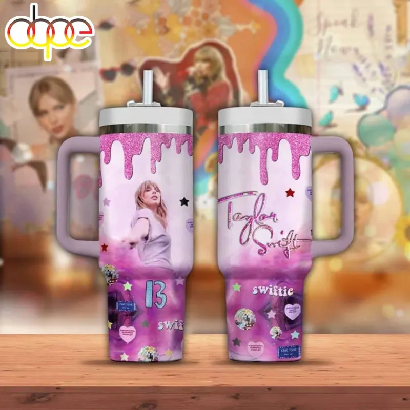 Taylor Swift Lover 40 oz Stanley Tumbler Taylor Swift Lover 40oz Stanley Tumbler IDF177788 Idea Fanatic