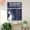 Taylor Swift North America 2024 Poster Canvas Taylor Swift North America 2024 Poster Canvas IDF76596 Idea Fanatic