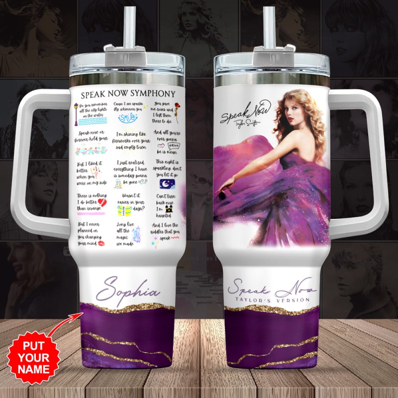 Taylor Swift Personalized Stanley Cup VANDH1882 Taylor Swift Personalized 40oz Stanley Tumbler IFDD40OZ0176 Idea Fanatic