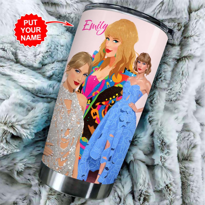 Taylor Swift Personalized Tumbler VANDH1824 3 Taylor Swift Normal Tumbler Cup IFDDNTUM0078 Idea Fanatic