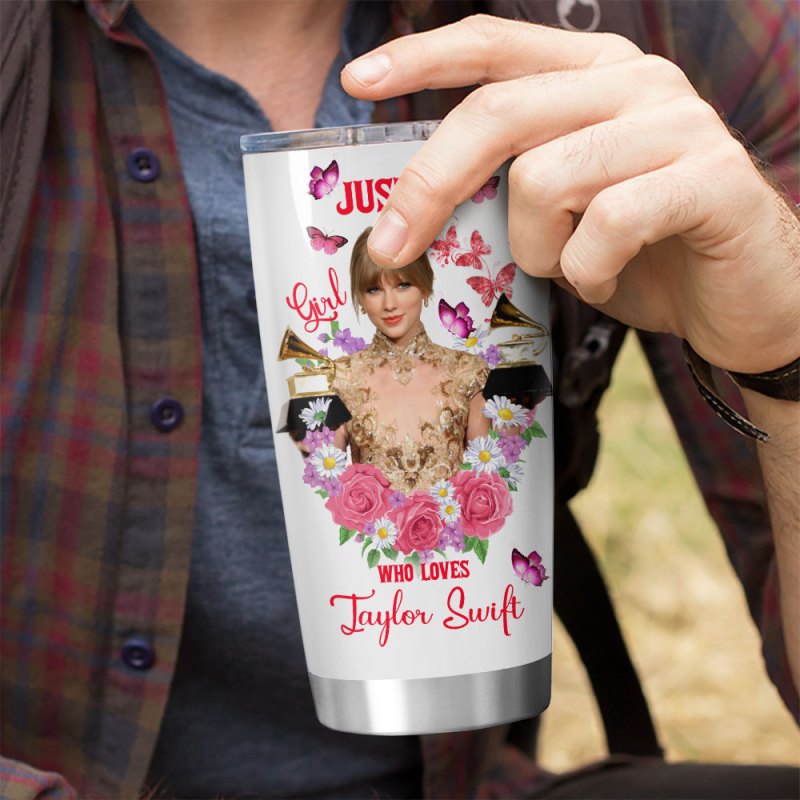 Taylor Swift Personalized Tumbler VANDH2541 3 Taylor Swift Normal Tumbler Cup IFDDNTUM0059 Idea Fanatic