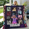 Taylor Swift Quilt Blanket VANDH1014 Taylor Swift Premium Printed Quilt Blanket IFDDQLT0003 Idea Fanatic