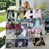 Taylor Swift Quilt Blanket VANDH1300 Taylor Swift Premium Printed Quilt Blanket IFDDQLT0007 Idea Fanatic