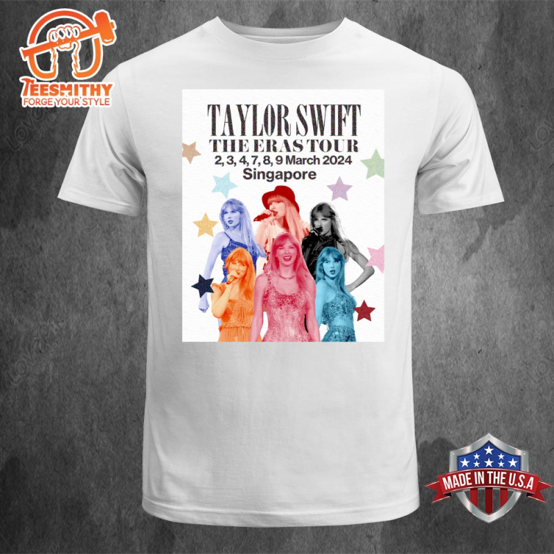 Taylor Swift The Eras Tour 2024 Singapore Unisex T shirt Tee Taylor Swift The Eras Tour 2024 Singapore Unisex T-shirt Tee IDF76570 Idea Fanatic