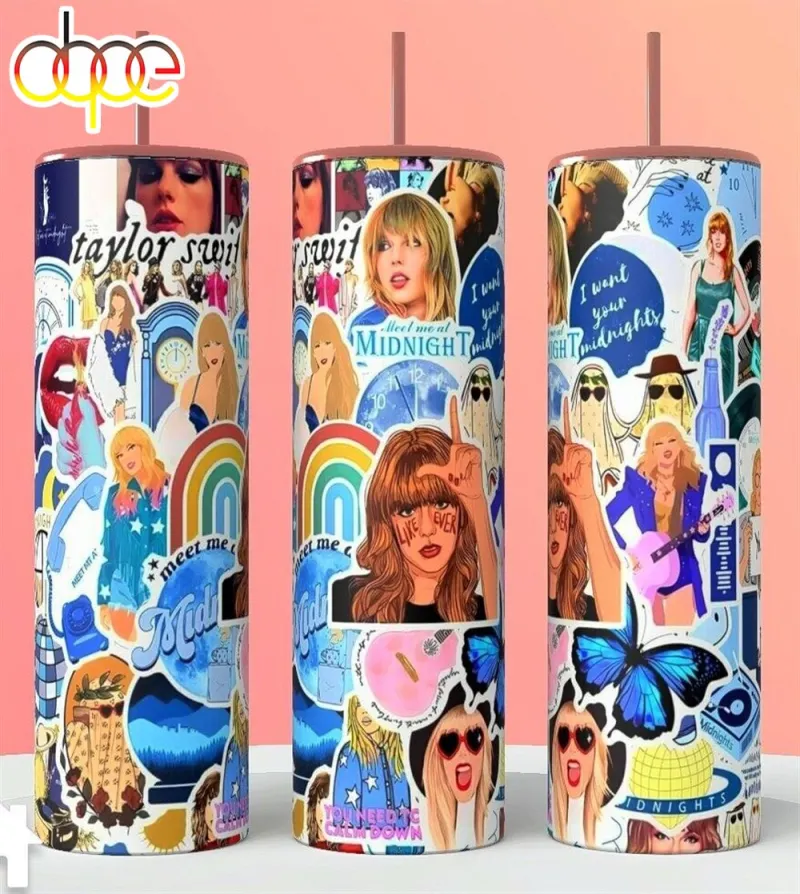 Taylor Swift The Eras Tour 20oz Skinny Tumbler Taylor Swift The Eras Tour 20oz Skinny Tumbler IDF175981 Idea Fanatic