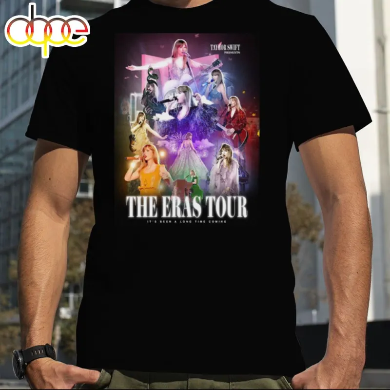 Taylor Swift The Eras Tour Movie 2024 Presents Limited Edtion Poster T Shirt Taylor Swift The Eras Tour Movie 2024 T Shirt IDF175491 Idea Fanatic