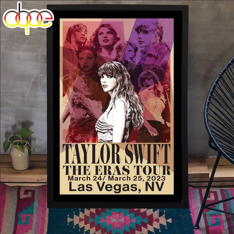 Taylor Swift Tour Las Vegas NV March 24 25 2023 Canvas Taylor Swift Tour Las Vegas 2024 Canvas Poster IDF182665 IDF182665 Idea Fanatic