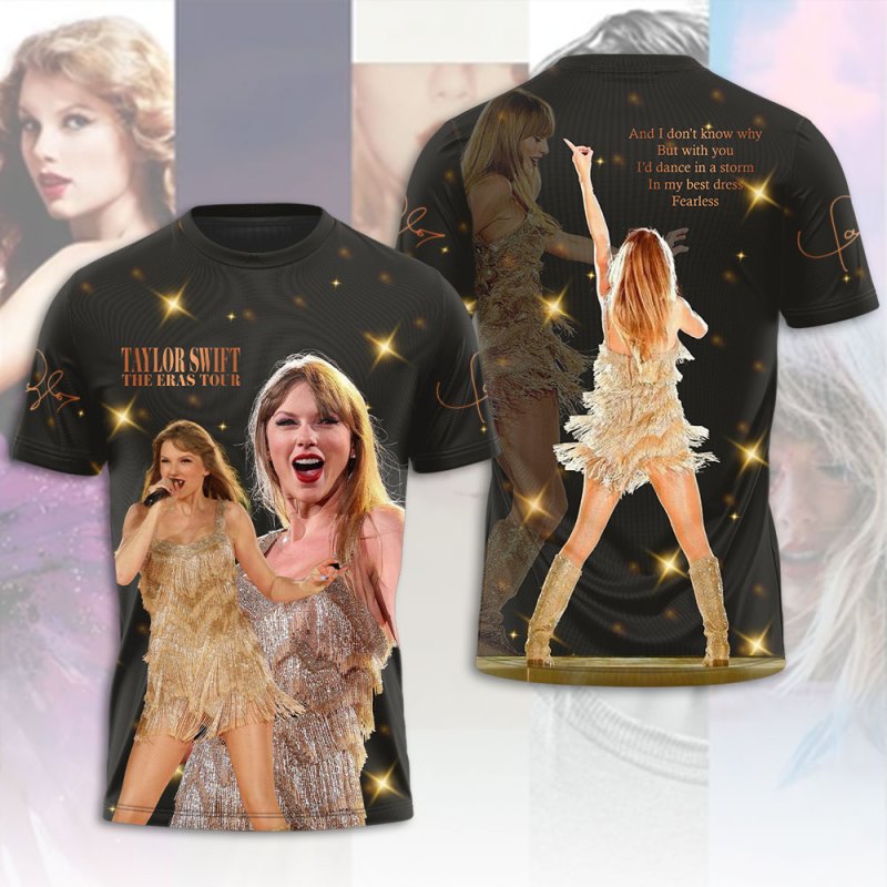 Taylor Swift Tshirt HOATT6142 Taylor Swift Combo 3D Apparels IFDDCLEC0388 Idea Fanatic