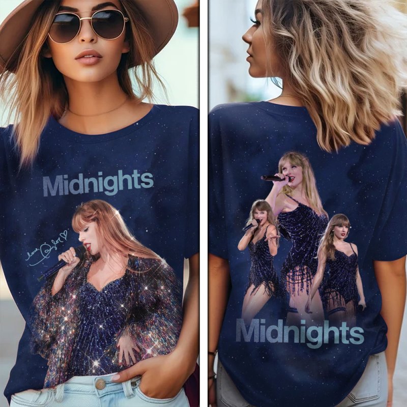 Taylor Swift Tshirt MAITM7766 Taylor Swift Combo 3D Apparels IFDDCLEC0360 Idea Fanatic