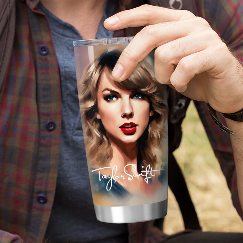 Taylor Swift Tumbler GNE1191 3 Taylor Swift Normal Tumbler Cup IFDDNTUM0082 Idea Fanatic