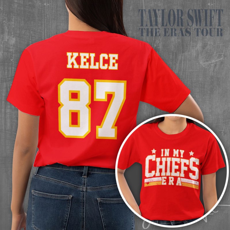 Taylor Swift x Kansas City Chiefs 3D Apparels MAITM5039 wtshirt Taylor Swift x Kansas City Chiefs Combo 3D Apparels IFDDCLEC0255 Idea Fanatic