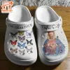 Taylor Swiftie Jesus White Clogs Taylor Swiftie Jesus White Clogs IDF77488 Idea Fanatic