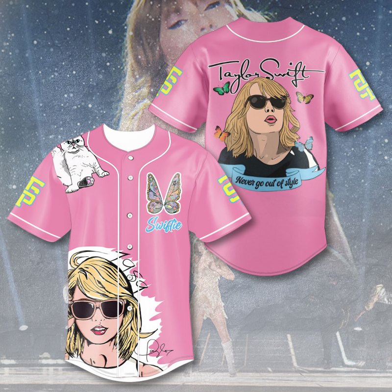 Taylor swift Baseball Jersey VANDH820 Taylor Swift Premium Printed Baseball Jersey IFDDBSJ0018 Idea Fanatic