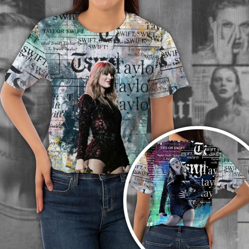 Taylor AOP shirt VANDH110 Hanh 1 Taylor Swift Premium 3D T-Shirt IFDD3DTS0008 Idea Fanatic