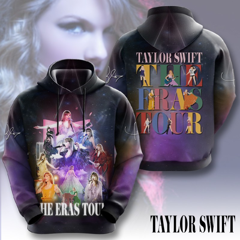 Taylor Swift Hoodie HOATT5903 Yuna Taylor Swift Combo 3D Apparels IFDDCLEC0347 Idea Fanatic