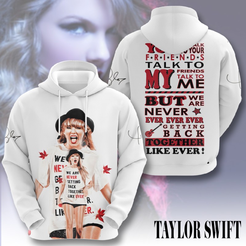 Taylor Swift Hoodie HOATT6085 Yuna Taylor Swift Combo 3D Apparels IFDDCLEC0373 Idea Fanatic