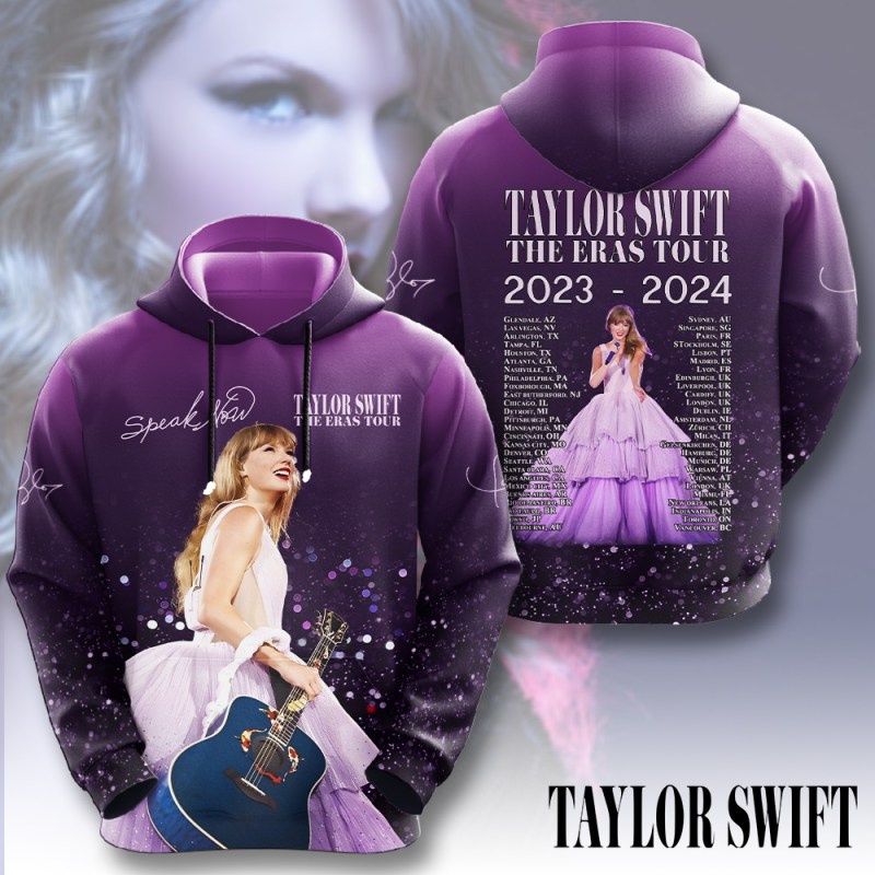 Taylor Swift Hoodie HOATT6175 Yuna Taylor Swift Combo 3D Apparels IFDDCLEC0407 Idea Fanatic